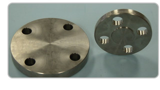 Titanium Flanges Available at   Skyline Metal Industries Stockyard in Mumbai